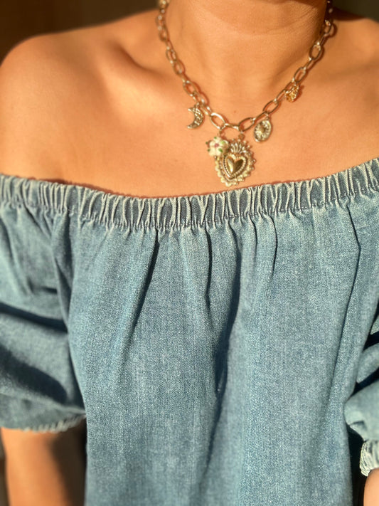 Sacré cœur collier