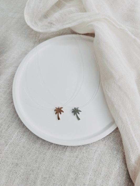 Collier Palm – Bijou tropical doré | Mayden Shop