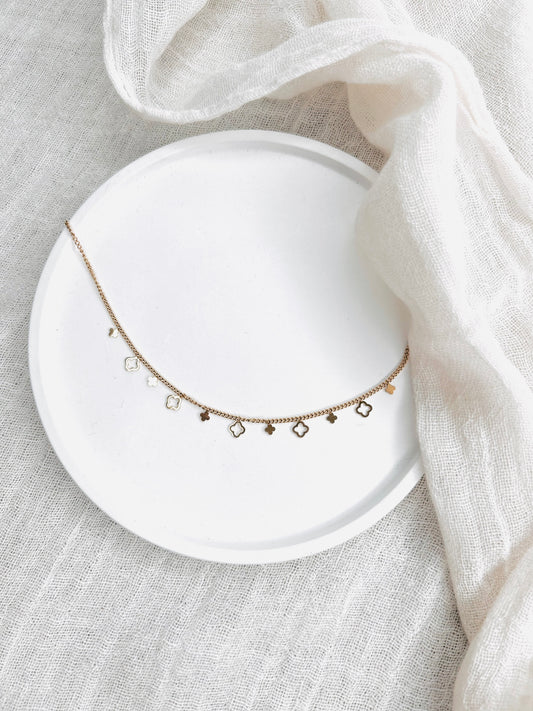 Collier Van Trèfle – Chance & Élégance en acier inoxydable