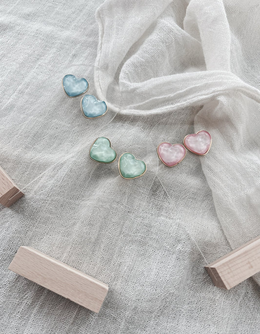 Boucle d'oreille Coeur d'Olympe