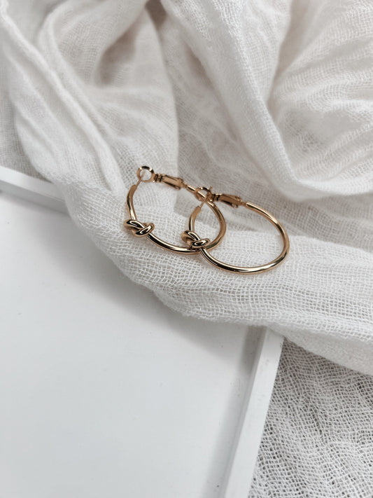 Boucle d'oreille Noeud