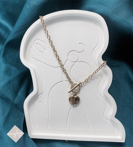 Collier Amsterdam Urbain – Bijou Géométrique Doré | Mayden Shop