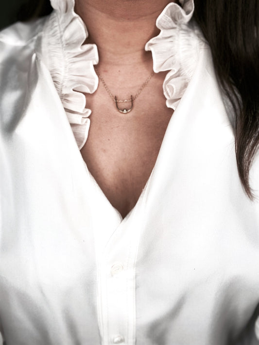 Collier Daniela – Bijou géométrique doré | Mayden Shop