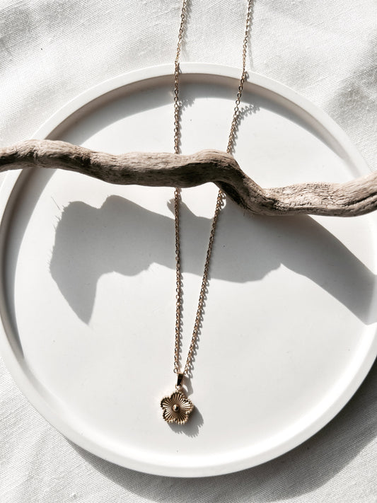 Collier Trèfle Doré