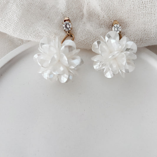 Boucles d’oreilles Perla Fleur