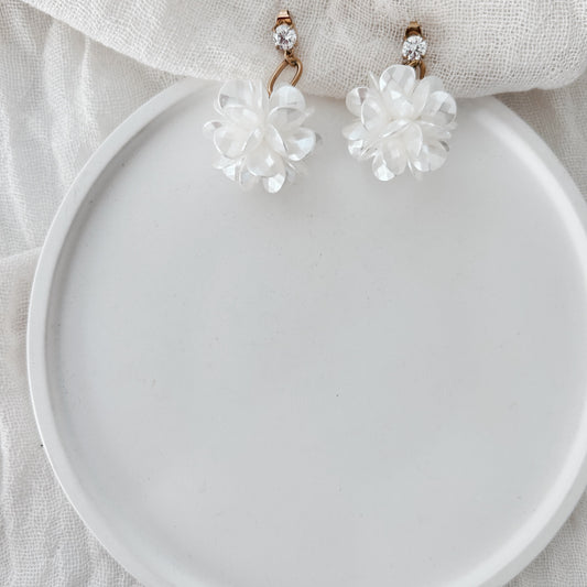 Boucles d’oreilles Perla Fleur