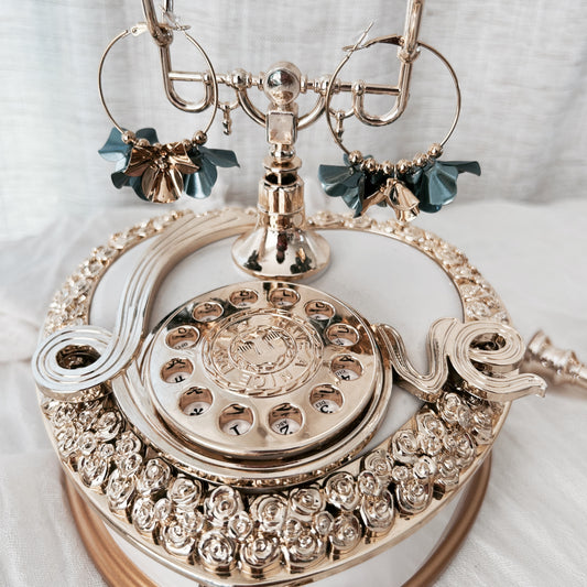 Boucles d’oreilles Flora Dorée