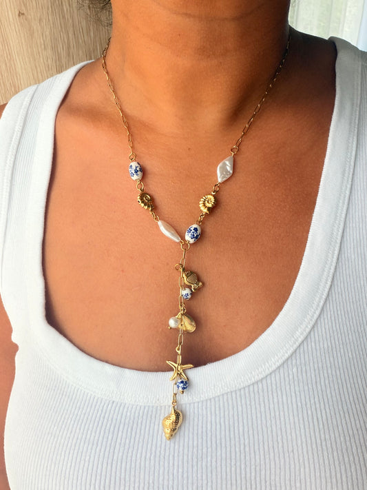 Collier azur