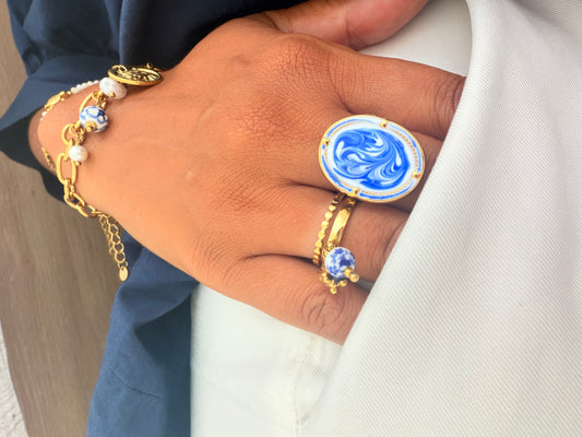 Bague Camélia