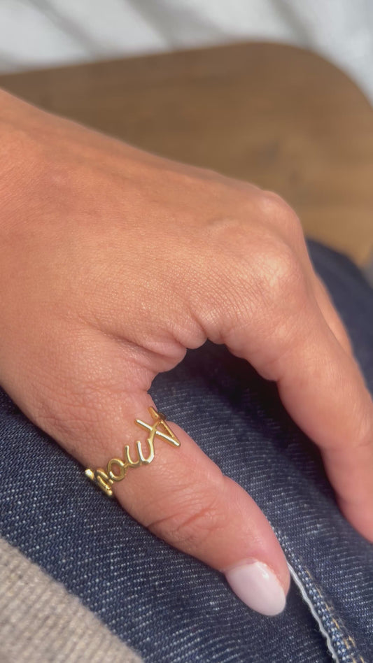 Bague Amour